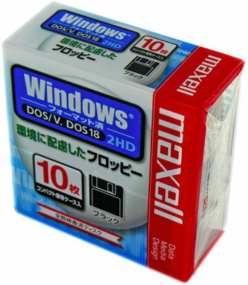 日立マクセル 3.5インチFD Windows フォーマット済 10枚入りMFHD18.D10P