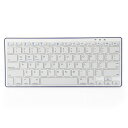 【送料無料】APPLE/Windows/Android OS全て対応スリム Bluetooth キーボード 電池内蔵USB充電仕様☆超薄(厚さ僅か9mm)