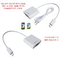 Galaxy S4/S3/note2対応 MHL to VGA 変換アダプタ☆Micro USB to VGA オス-メス ★3.5mm音声ケーブル付
