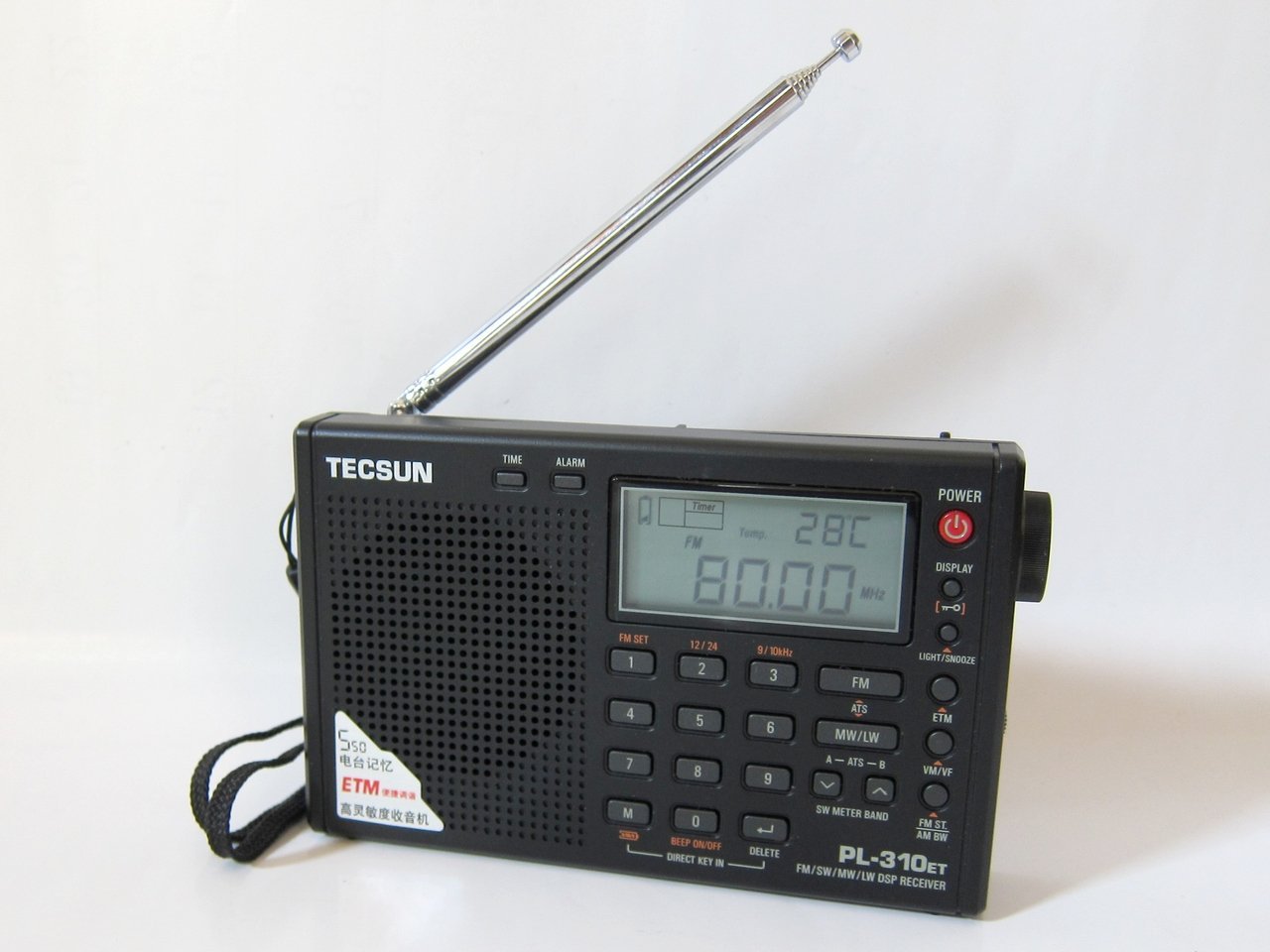 【送料無料】TECSUN　BCLラジオ PL-310ET PL-310の新型　 高感度 短…...:pcbox78:10006977