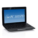 y񂹁zysmtb-tdzASUS Eee PC 1015PD ubN(10.1^Cht Windows 7 Starter 160GB) [EEEPC1015PD-BLK]
