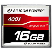 Silicon Power コンパックトフラッシュ(CFカード 400倍速 16GB) [SP016GBCFC400V10]【お取寄せ】