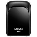 【送料無料】A-DATA Technology ASC680-240GU32G2-CBK 外付けSSD SC680 240GB ポータブル USB3.2 Gen2 Type-C ブラック コンパクトタイプ / 3年保証【在庫目安:お取り寄せ】| パソコン周辺機器