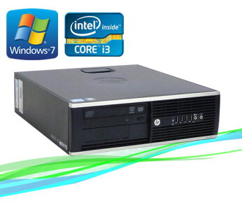 HDMI内蔵液晶テレビに中古パソコンHP8200EliteSFFCorei3搭載!メモリ4GB!DVDマルチ!Windows7Pro64Bit【中古】【中古パソコン】02P26Mar16