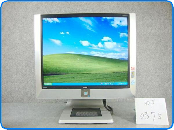 【DEN】【Office付】美品！17型液晶一体型/MY18L/FE-4 (PC-MY18LFEE4) Pen Dual-Core E2160 1.80G/1G/40GB/XP装備済【中古 USED】【中古パソコン】【中古一体型パソコン】【中古PC】【即納】【在庫処分セール】【安心保証】【激安】【液晶モニター】【FS_708-7】【RT】再入荷！中古/中古パソコン/液晶モニター/ USED今月の特価商品♪ワード、エクセル♪メモリ1GB搭載♪パソコン初心者ok♪