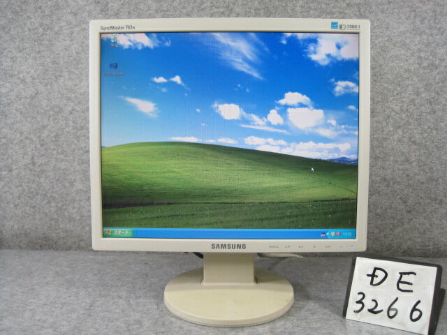 【DEN】【中古】【中古17型美品液晶】→SAMSUNG☆743N☆17型モニタ⇒高精細+お勧め