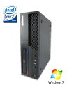 Lenovo ThinkCentre M58e 7279-RY4 Core2Duo E7400 2.8G/2G/250GB/DVD-ROM数量限定再入荷！ワード！エクセル！パワーポイント！Windows 7装備!ネット、ゲーム、映画鑑賞！(中古パソコン　デスクトップ)