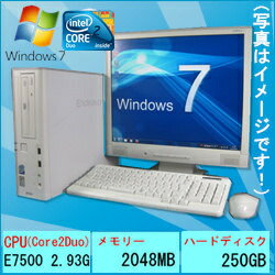 中古パソコン　デスクトップ　Windows 7【DEN】【Windows 7 Pro搭載+…...:pclive-shop:10003140
