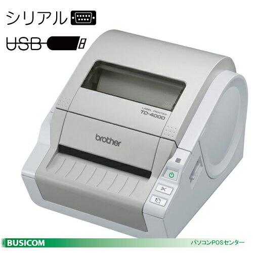 【brother/ブラザー】感熱ラベルプリンター TDシリーズ TD-4000【送料無料・…...:pcpos:10002154