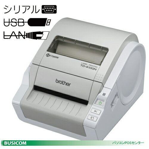 brother/ブラザー感熱ラベルプリンター TDシリーズ TD-4100N【02P26M…...:pcpos:10002155