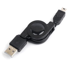 Retractable充電Syncケーブル for BlackBerry Bold
