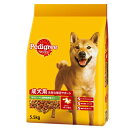【マースジャパン】 ペディグリー ドライ 成犬用 元気な毎日サポート 旨みビーフ&緑黄色野菜入り 5.5kg