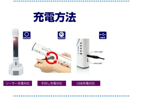 防災多機能懐中電灯マルチデスクライトLEDライト4Way充電ラジオiPhoneスマートフォン充電(ソーラー充電手回し充電USB充電コンセント充電防災グッズ非常時備蓄品非常持出し停電対策)05P01Nov14