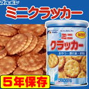 保存缶 ブルボン 缶入りミニクラッカー 75g 非常食 5年...