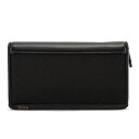 【1000円クーポン適用】 TUMI トゥミ 19277 SLG アルファ Zip Around Travel Wallet ラウンドファスナー長財布 Black ブラック あす楽
