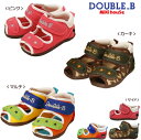 DOUBLE.B/ミキハウスダブル.Bダブルラッセルベビーサンダル12.5〜15cm
