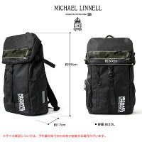 MICHAELLINNELL/マイケルリンネルML-008リフレクタービッグバックパック
