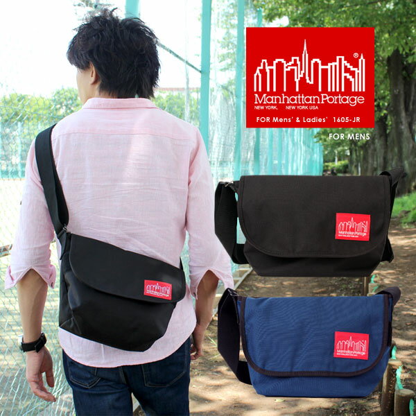 ManhattanPortage/マンハッタンポーテージ 1605-JR CASUAL MESSENGER BAG/カジュアル メッセンジャーバッグ/Nylon ナイロン楽天ランキング1位獲得★