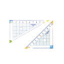 算数三角定規 5361 クツワ HA12A
