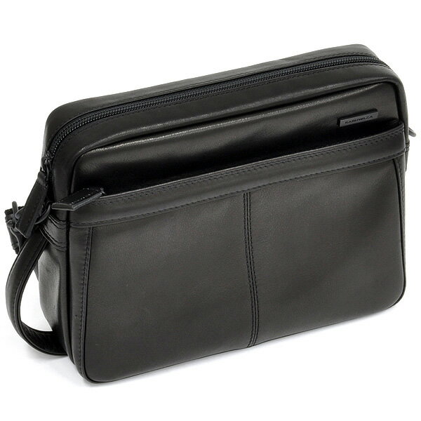 イケテイ　KARUWAZA　鞄　ウイング　メンズバッグ　18263-BLK　ブラック　セカンドバッグ　ショルダーバッグ兼用【送料無料・ラッピング無料】 (20000)