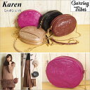 ★FINALクリアランス50%OFF★ カービングトライブス Carving Tribes Karen カレン ミニポシェット 46482002 グレースコンチネンタル GRACE CONTINENTAL カービングトライブズ carving 革 レザー ショルダーバッグ ポシェット 2way 【即日発送】