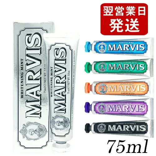 <strong>マービス</strong> <strong>歯磨き粉</strong> 75ml フレーバー選択 MARVIS デンタルケア メール便無料[B][BP3] トゥースペースト ホワイトニング 歯みがき粉 国内発送