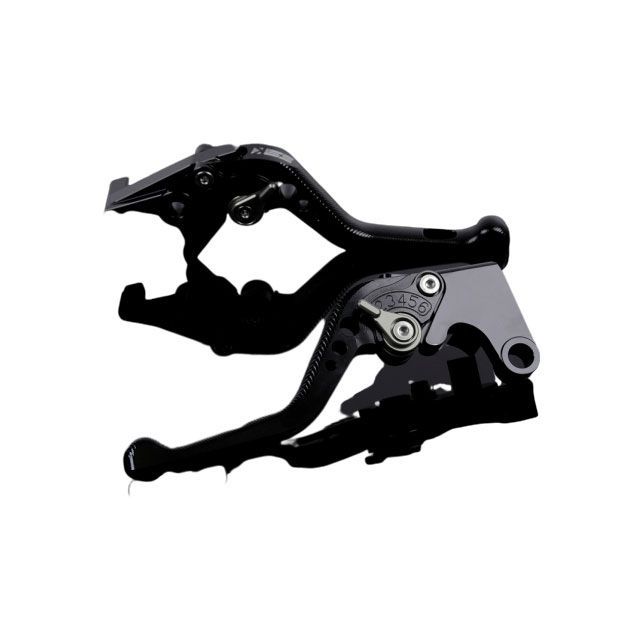 SPEEDRA アルミビレットアジャストレバーセット 3Dショート（レバー本体：ブラック） ZX-6R アジャスター チタン KA0405408-TM