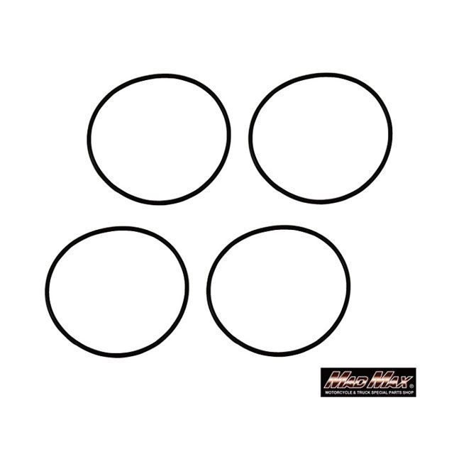 マッドマックス ホンダ系 キャブレター フロートチャンバーガスケット CB400F CB350F 4枚入り ガスケット CB400F I01-1552KF-4