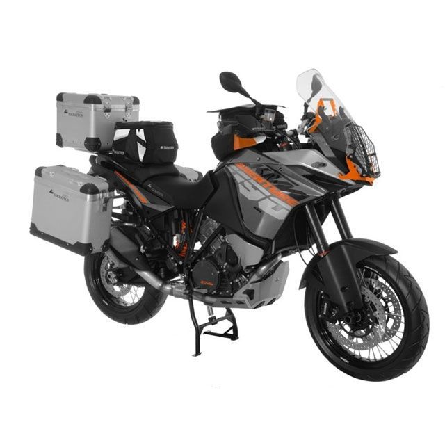 ツアラテック ZEGA-PRO「And-S」アルミニウムパニアシステム 31＋38L KTM 1190 Adventure/R（シルバーフレーム） tt_01-371-5731-0