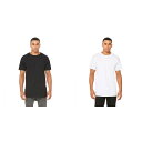 (ベラ・キャンバス) Bella + Canvas メンズ アーバン ロングボディー 半袖Tシャツ 無地Tシャツ トップス 夏 定番 男性用 【楽天海外直送】