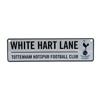 トッテナム・ホットスパー フットボールクラブ Tottenham Hotspur FC オフィシャル商品 窓用 ストリートサイン ブリキ看板 【楽天海外直送】の画像