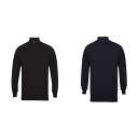 (ヘンブリー) Henbury メンズ 1/4ジップネック 長袖 ニットセーター プルオーバー トップス 冬 定番 【楽天海外直送】