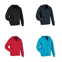 (ステッドマン) Stedman メンズ Active Zip ジップアップ スウェット パーカー フーディー 【楽天海外直送】 1000円・500円OFFクーポン配布中