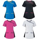 (アレクサンドラ) Alexandra レディース ストレッチ スキューバ チュニック トップス 制服 ユニフォーム 【楽天海外直送】