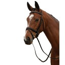 (キンケード) Kincade 馬用 レザー パッド入り クリスタル クランク フラッシュ ブライドル コンビ 頭絡 馬具 乗馬 ホースライディング 【楽天海外直送】