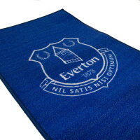 エバートン フットボールクラブ Everton FC オフィシャル商品 ロゴ入り ラグ フロアマット 【楽天海外直送】の画像