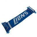 NFL デトロイト・ライオンズ Detroit Lions オフィシャル商品 WM スタジアムスカーフ マフラー 【楽天海外直送】