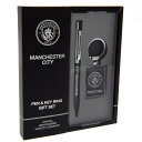 マンチェスター・シティ フットボールクラブ Manchester City FC オフィシャル商品 ペン キーリング セット 【海外通販】