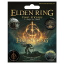 ショッピングエルデンリング (エルデンリング) Elden Ring オフィシャル商品 Realm of the Lands Between ビニール ステッカー シール セット (5ピース) 【海外通販】