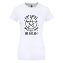 (グラインドストア) Grindstore オフィシャル商品 レディース Not Every Witch Lives In Salem プリント 半袖 Tシャツ 【楽天海外直送】