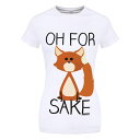 (グラインドストア) Grindstore オフィシャル商品 レディース Oh For Fox Sake プリント 半袖 Tシャツ 【楽天海外直送】
