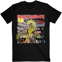 (<strong>アイアン・メイデン</strong>) Iron Maiden オフィシャル商品 ユニセックス Killers Cover <strong>Tシャツ</strong> 半袖 トップス 【海外通販】