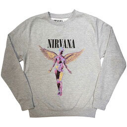 (<strong>ニルヴァーナ</strong>) Nirvana オフィシャル商品 ユニセックス In Utero スウェットシャツ 長袖 <strong>トレーナー</strong> 【海外通販】