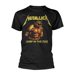 (<strong>メタリカ</strong>) Metallica オフィシャル商品 ユニセックス Jump In The Fire Tシャツ ビンテージ風 半袖 トップス 【海外通販】