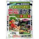 魚骨粉25%+カニがら入油かす N5-P5 5kg トムソン 油かす 油カス あぶらかす 肥料 有機質肥料 有機100%肥料 【窒素5 りん酸5】 園芸肥料 家庭菜園