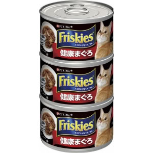 ネスレ　フリスキートール缶　（黒）　健康まぐろ　155g×3缶