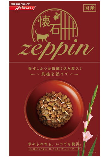 【セール★】日清　懐石zeppin　香ばしかつお節練り込み粒入り　貝柱を添えて　250g