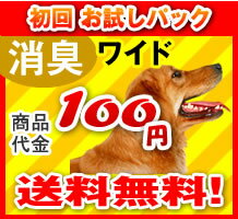 激安！消臭 厚型ペットシーツ〔ワイド〕1枚　サンプル　送料無料で100円