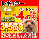 【週末セール】【あす楽】【送料無料】ペットシーツ レギュラー 薄型 800枚 犬、猫問わず使えて経済的! 多頭飼いにもオススメ♪【薄型 トイレシート トイレシーツ おしっこシート おしっこシーツ オシッコシート】楽天最安値に挑戦!【02P09Jul16】