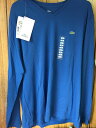 コストコ アウトレット タグ切れ #789232 LACOSTE 正規品 ラコステ 長袖 Vネック ロンT サイズUS:5 ブルー 886619725417【Z】